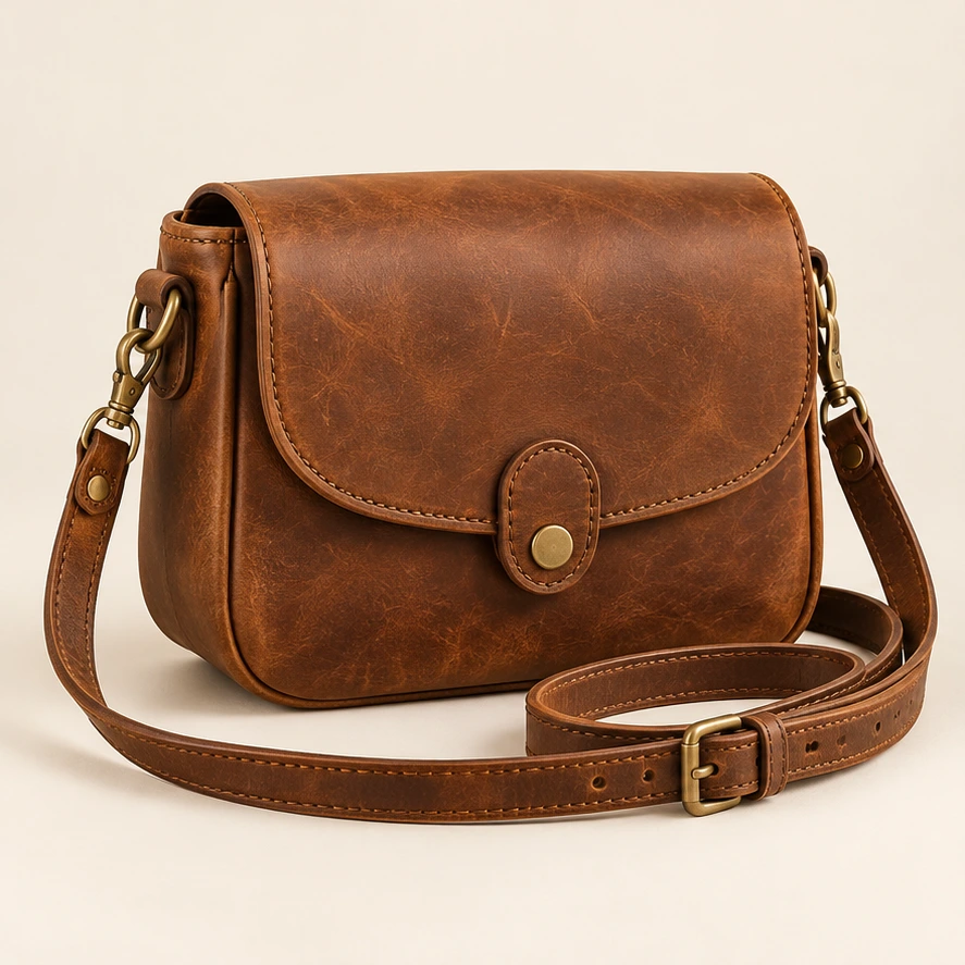 Route 66 Mini Saddle in Tobacco