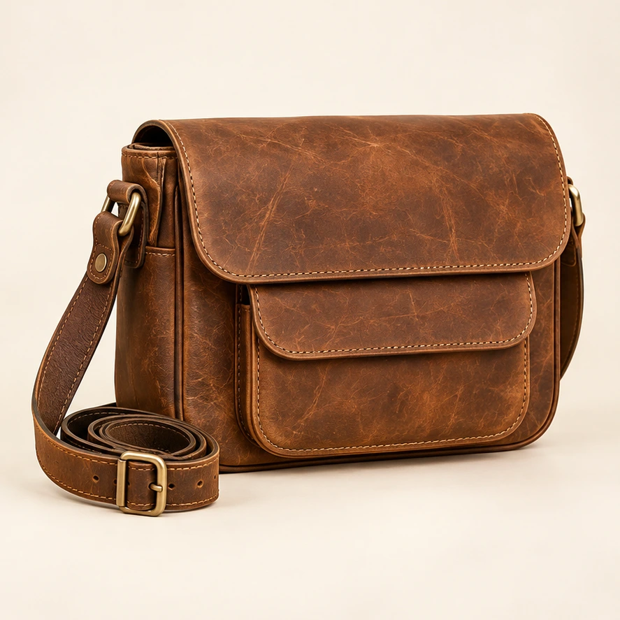 Austin Pocket Saddle in Tobacco