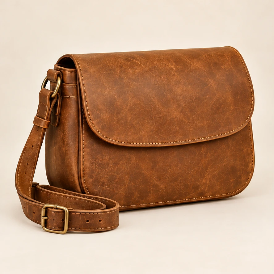 Dakota Wide Saddle in Saddle Brown